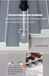 Tetto ondulato in alluminio moderno, - Product Image 6
