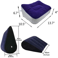 Oreiller de voyage pour adultes pour l'aide sexuelle, coussin de positionnement sexuel, coussin de jeu pour couples, meubles gonflables pour le sexe