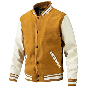 Fabricante de Chaquetas Varsity Personalizadas, Chaqueta Letterman de Alta Calidad con Parches Bordados y Marca de Equipo Personalizada - Product Image 1