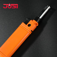 Briquet électronique à flamme ouverte à long bec JUSI HC1001, allume-feu rechargeable