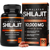 Fournisseur OEM : Extrait pur de Shilajit, capsules et bonbons de Shilajit pour la vitalité et l'énergie masculine