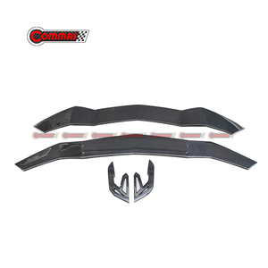 Aileron arrière style Vors en fibre de carbone sèche pour Lamborghini Aventador LP700 LP720 LP750, kit d'aileron arrière pour voiture - Product Image 5