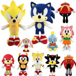 Hot selling cross-border new product Hedgehog Mouse Super Sonic Plush Doll Talsnak Peripheral Toy Cartoon Doll