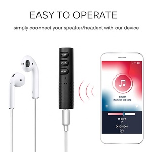 Ricevitore Wireless 3.5mm Adattatore Vivavoce <span class=keywords><strong>Bluetooth</strong></span> 5.0 <span class=keywords><strong>per</strong></span> Audio <span class=keywords><strong>Auto</strong></span> <span class=keywords><strong>Aux</strong></span> Ricevitore <span class=keywords><strong>Bluetooth</strong></span> - Product Image 3