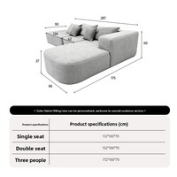 Canapé modulaire en mousse compressée multicolore pour salon, canapé-lit sectionnel en mousse intégrale, canapé d'angle en forme de L avec chaise longue inclinable
