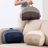 Coussin de massage multifonctionnel Shiatsu pour le cou, le dos, la taille et les épaules, avec pétrissage profond, pour le corps entier