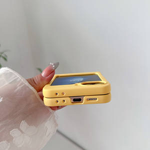 Cassa del telefono del regalo promozionale di attività per Samsung Galaxy Z Flip 3 4 5 6 7 PC pelle sentire custodia del telefono del PC - Product Image 4