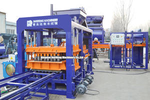 QT8-15 PLC-gesteuerte vollautomatische hydraulische Ziegelherstellungsmaschine Betonblockformmaschine - Product Image 4