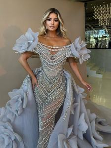 Personalizado <span class=keywords><strong>cielo</strong></span> <span class=keywords><strong>azul</strong></span> rebordear vestidos <span class=keywords><strong>De</strong></span> graduación Oriente Medio africano 3D flores <span class=keywords><strong>vestido</strong></span> <span class=keywords><strong>De</strong></span> noche batas <span class=keywords><strong>De</strong></span> noche <span class=keywords><strong>vestido</strong></span> <span class=keywords><strong>De</strong></span> <span class=keywords><strong>fiesta</strong></span> <span class=keywords><strong>De</strong></span> boda <span class=keywords><strong>largo</strong></span> - Product Image 2