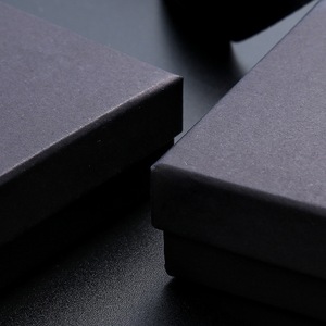 Scatole di cartone per gioielli scatole regali esposizione di stoccaggio presente per collane bracciali orecchini anelli confezione quadrata rettangolare - Product Image 3