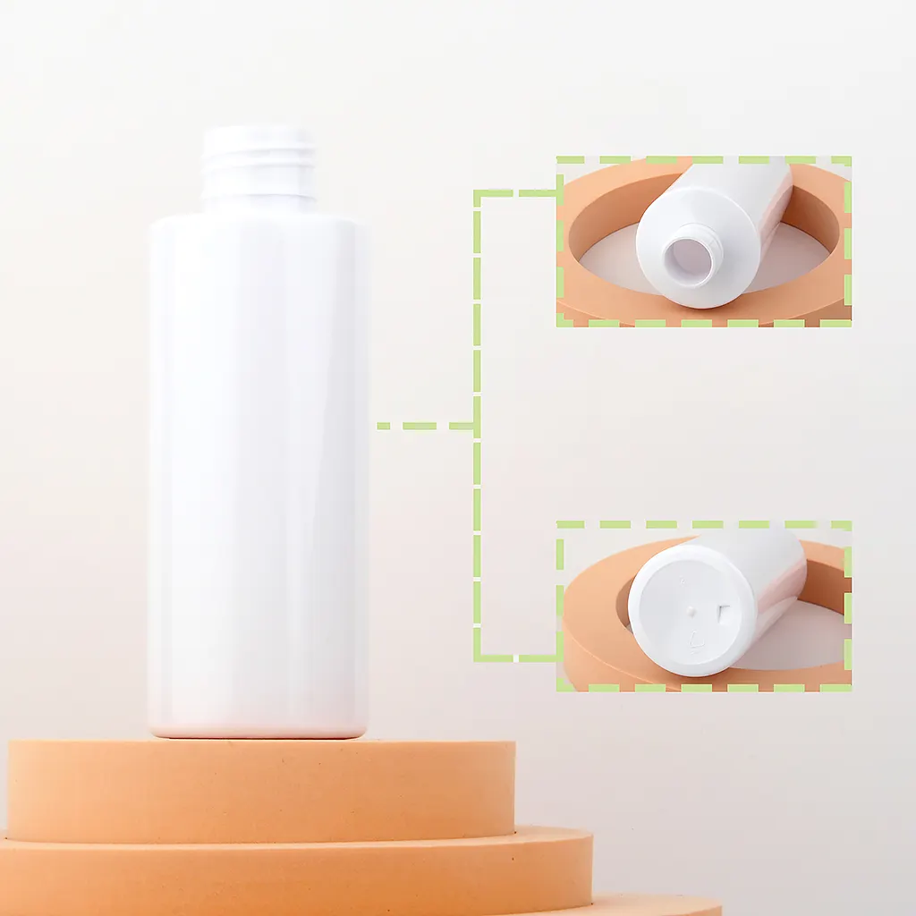 Flaconi di Shampoo personalizzati 30ml 50ml 125ml 250ml bottiglia di lozione cosmetica bottiglia di plastica per Shampoo per balsamo per capelli