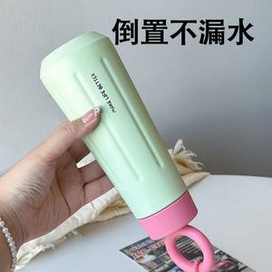 Petal Shaped <b>Insulated</b> Water Bottle 316 Stainless Steel Double Wall Vacuum Portable Travel <b>Mug</b> For Outdoor Use - Product Image 3