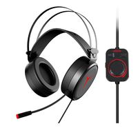 Untuk Lenovo Legion Start Y360 Headset Gaming berkabel dengan mikrofon sensitif desain ergonomis baru disegel