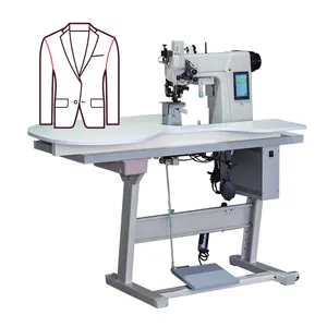 Máquina de costura automática para forro de mangas de roupas industriais 697BE, fabricante de roupas Cnc, máquina de costura automática para produção industrial