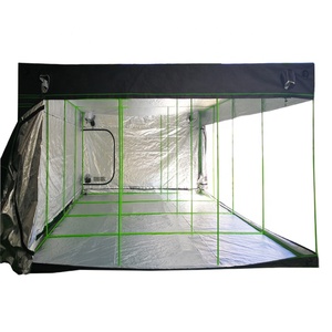 Grande culture hydroponique intérieure personnalisée pour tente de culture 600x300x200cm 99% tissu réfléchissant métal durable salle de culture facilement assemblée - Product Image 5