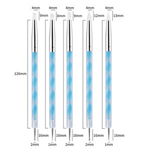 Wellflyer แปรงแต่งเล็บแบบศิลปะตกแต่งเล็บแปรงทาเล็บเจลยูวี <span class=keywords><strong>NABR</strong></span>-007คุณภาพสูง - Product Image 6