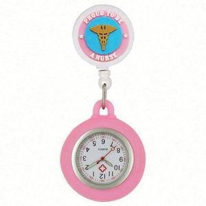 Clip Retráctil Moderno y Portátil de Plástico con Diseño de Estetoscopio, Reloj de Bolsillo para Enfermeras y Doctores, con Clip para Colgar en el Cinturón - Product Image 2