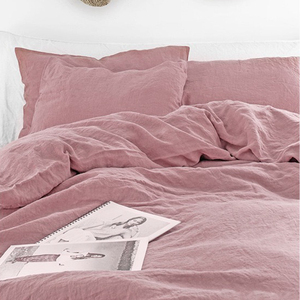 Di alta qualità 100% naturale puro lino <span class=keywords><strong>francese</strong></span> di lino set di biancheria da letto di personalizzare <span class=keywords><strong>lenzuola</strong></span> di colore solido - Product Image 5