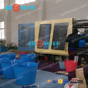 Zhongyu Flexi Tub Yellow Black PP 14-60L Household Storage Flexible Plastic <strong>Bucket</strong> for Garden <strong>Plaster</strong> Mixing - Product Image 3