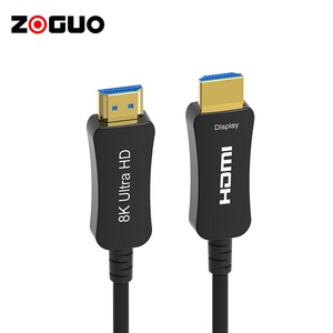 Câble <span class=keywords><strong>HDMI</strong></span> 3D 8K en gros <span class=keywords><strong>20m</strong></span> 30m 40m 50m 60m 70m 80m 90m 100m 48 Gbit/s Câble à <span class=keywords><strong>fibre</strong></span> <span class=keywords><strong>optique</strong></span> vidéo plaqué or avec Ethernet - Product Image 2