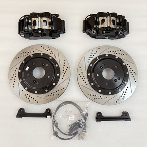 Kit de gros freins de haute qualité Rotors de disque d'étrier de frein 4 pots 330mm pour Toyota Prado120 bmw <span class=keywords><strong>E46</strong></span> Mini F56 Honda civic Lancer Mazda - Product Image 3