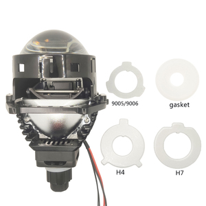 Installation destructive de 3.0 pouces lentille de projecteur Bi Led 55W 6000K lampe de voiture pour modèles A4 A3 A1 - Product Image 1