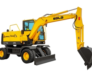 Sdlg เครื่องขุด EA775H 8Ton ไฮดรอลิกแบคโฮอยู่ในสภาพดีพร้อมส่วนประกอบหลักของเครื่องยนต์และปั๊ม - Product Image 3