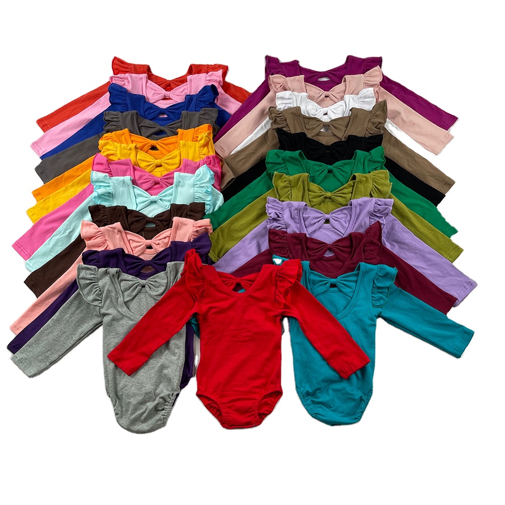 Новое поступление, Детская эксклюзивная одежда, милое хлопковое трико для малышей, одежда для малышей, комбинезоны для новорожденных девочек, с длинным рукавом, Лео