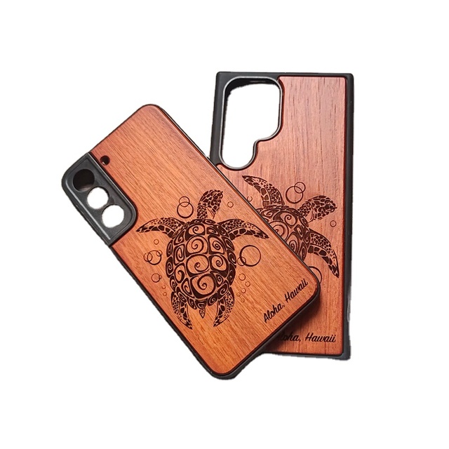 Laser-Engraved Fade-Resistant Bamboo Wood Phone Case for iPhone 16 17 Protective Cover Customized