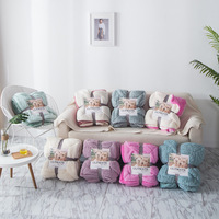 Couvertures Sherpa Super douces, plaid en laine, chaud, en flanelle, chaud, très doux, 100x120cm, livraison directe