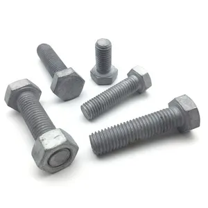 Fastener 4140 Alloy Steel A193 Grade B7 B16 Hexagonal Bolt ASTM ANSI Standard