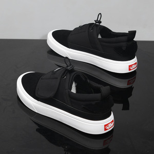 Zapatillas <span class=keywords><strong>Deportivas</strong></span> Casuales de Lona para <span class=keywords><strong>Hombre</strong></span>, Estilo Primavera/Verano, Versátiles, <span class=keywords><strong>con</strong></span> <span class=keywords><strong>Velcro</strong></span> - Product Image 4