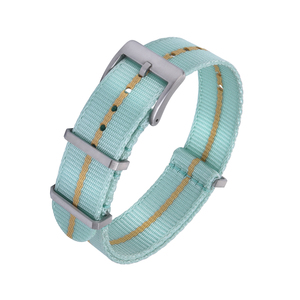 ג 'ילונג באיכות גבוהה חלקה ניילון שעון רצועה מספר גדלים וסגנונות 20mm 22 מ "מ החלפת רצועה שעון - Product Image 5