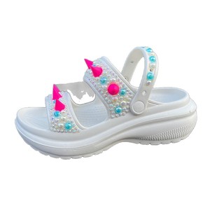 Sandales et pantoufles d'été pour femmes à semelle épaisse, antidérapantes, style coréen, mode, sensation nuage doux, pour l'extérieur 2026 - Product Image 5