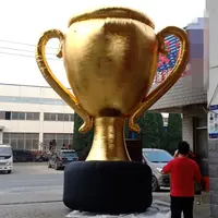 Étonnant trophée gonflable de ligue des champions avec des designs