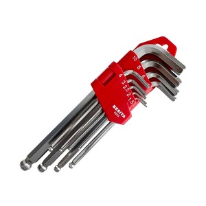 Set di <span class=keywords><strong>chiavi</strong></span> a brugola multifunzione di grado industriale con braccio lungo e corto, utensili in acciaio, misurazioni metriche e punte <span class=keywords><strong>Torx</strong></span> - Product Image 3