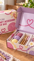 Boîte d'expédition personnalisée en carton ondulé E brillant pour journaux créatifs, emballage en papier imprimé pour kits d'abonnement e-commerce