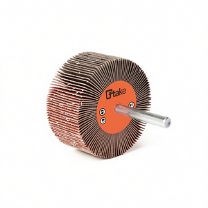 Ttake Abrasive Flap <b>Wheel</b> 100x50 Mm 6 Mm Shaft 180 Grit For Metal <b>Grinding</b> - Product Image 2