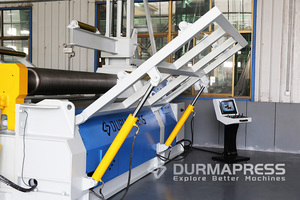 Máquina de Laminación CNC de 4 Rodillos W12 16X3000 de Gran Diámetro, Presión Uniforme, Servicio Pesado, Certificación CE - Product Image 3