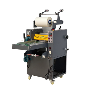 Semi Automatic <strong>Paper</strong> Roll <strong>Laminator</strong> Hydraulic Cold and Hot Laminating Machine 390C - Product Image 1