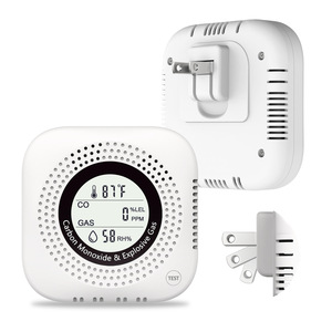 Détecteur 4-en-1 de monoxyde de carbone et de gaz naturel, moniteur de monoxyde de carbone et de gaz combustibles pour cuisine, maison, camping-car - Product Image 1
