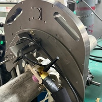 Tête de soudage orbitale de type ouvert AOK230, tête de soudage TIG 76-230 mm pour les industries pharmaceutiques, chimiques et pétrolières, soudeuse automatisée