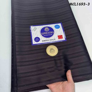 スイスのMikemaycallスイスVoileレース100% コットンTissu Africain Brodコットンテキスタイル - Product Image 3