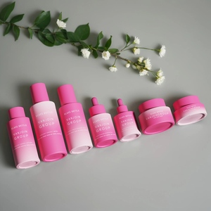 Set di Lusso di Flaconi Cosmetici in Vetro Senza BPA da 30ml e 50ml per Siero Viso e <span class=keywords><strong>Crema</strong></span>/Lozione, Personalizzabili nel Colore - Product Image 2