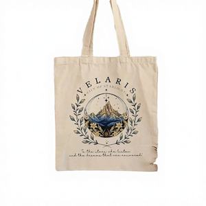 Sac fourre-tout en toile de coton pliable personnalisé en gros avec bretelles, design portable, logo personnalisé - Product Image 3