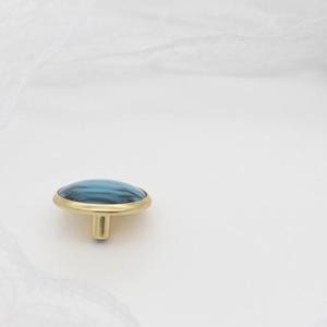 Boutons métalliques cachés en laiton texturé uni, ronds, bleus fantaisie, colorés, 9MM 10MM 12MM 14MM 15MM, 4 parties, pour vêtements - Product Image 5