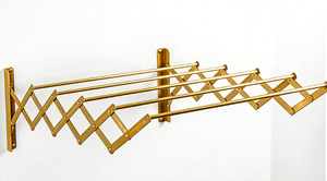 Toallero Telescópico de Acero Inoxidable Personalizado, Soporte de Pared para Toallas, Organizador para Cocina, Lavandería, Hogar, Hotel, Dormitorio, Gimnasio, Baño - Product Image 2