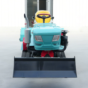 무료 배송 수륙 양용 로터리 경운기 다기능 디젤 파워 로터리 경운기 35 HP 내구성 불도저 블레이드 로터리 경운기 - Product Image 6