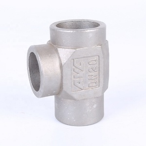 Suministro de fábrica: Componentes de fundición de precisión de silicita sol para accesorios de tubería de acero inoxidable no estándar personalizados - Product Image 6