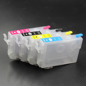 Cartouche d'Encre Rechargeable 232 222 212 603 604 Sans Puce pour Epson <span class=keywords><strong>XP</strong></span>-2200 <span class=keywords><strong>2205</strong></span> <span class=keywords><strong>XP</strong></span>-3200 3205 <span class=keywords><strong>XP</strong></span>-4200 4205 WF-2910 WF-2950 WF-2930 - Product Image 2